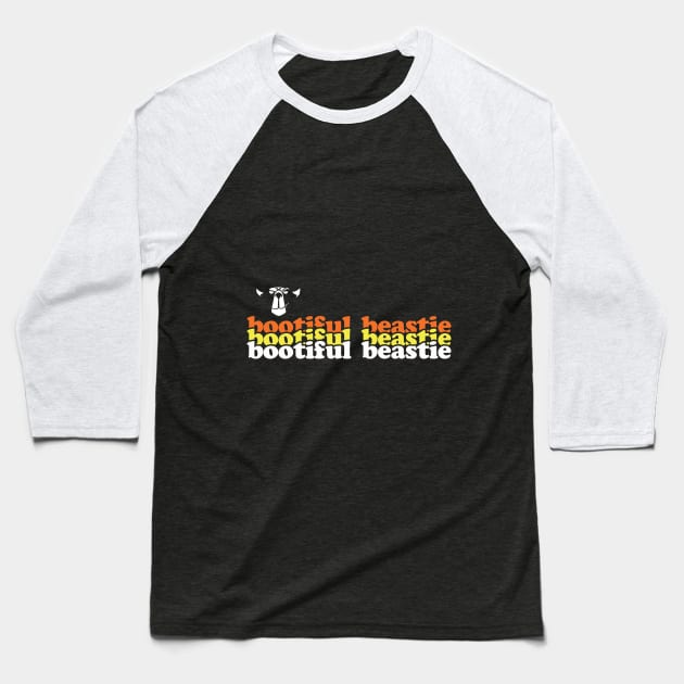 Bootiful Beasties Baseball T-Shirt by TheForgeBearEmporium